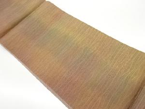 ふくれ織抽象模様織出し全通袋帯